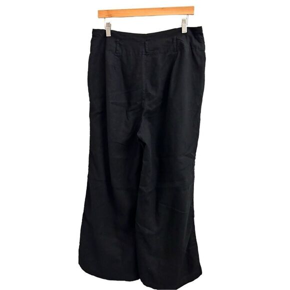 EUC the Limited linen blend wide-leg pants size 10 - Picture 2 of 8